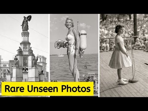 Exploring America's Rich History Through Rare and Vintage Photographs 🇺🇸 | Historical Photo Journey