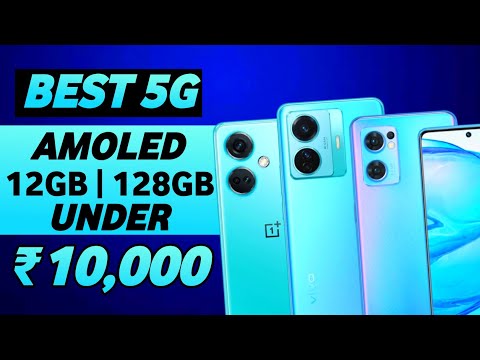 12GB+128GB | 5G,AMOLED | Top 5 Best Phones Under 10000 in January 2024 I Best Smartphone Under 10000