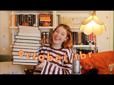 all the books I want to read in october! (spooky october TBR!)