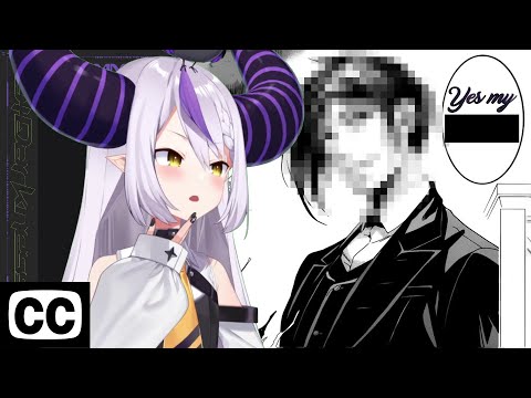 Laplus Reveals the Origin of How YES MY DARK was Conceived | [hololive/Laplus Darknesss]