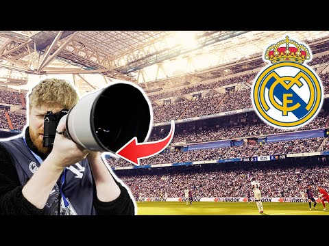 Shooting REAL MADRID on 35MM FILM