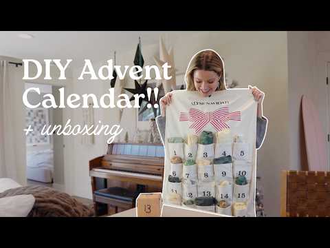 2024 ADVENT CALENDARS | Unbox + Create a DIY Advent Calendar with Me | Typology + Beekman 1802