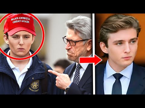 Principal Asks Barron Trump to Remove His MAGA Hat – His Response Leaves Everyone Speechless