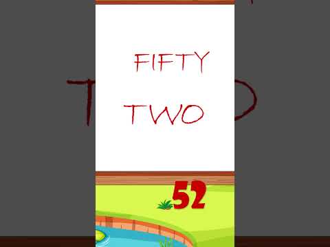 Number Names 51 to 100 | Learn Number Names 51 to 100 | Fifty-one to hundred spelling | #shorts