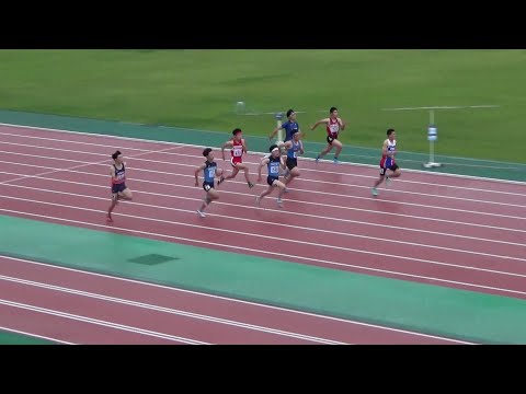 【2021青森県選手権】 少年B男子100m決勝