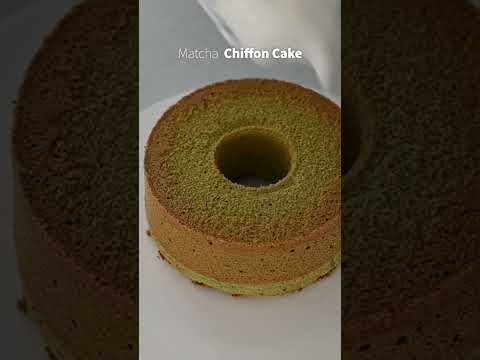 Festive Matcha Chiffon Cake: Light, Airy, and Full of Holiday Cheer!