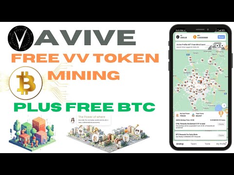 Avive (Proof of Networking Protocol) - Earn free VV tokens through mining