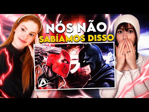 REACT ♪ Batman e Capuz Vermelho | Pai e Filho | AniRap e Okabe | CR Reacts