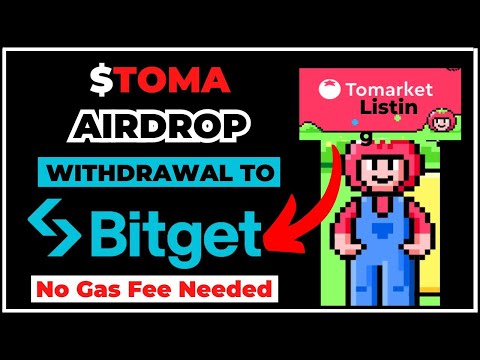 Toma Airdrop Withdrawal || How To Withdraw Tomarket Airdrop To Bitget #tomarket #tomarketairdrop