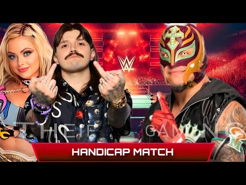 WWE 2K24 • Handicap Match - Rey Mysterio VS Dominik Mysterio Liv Morgan | WWE