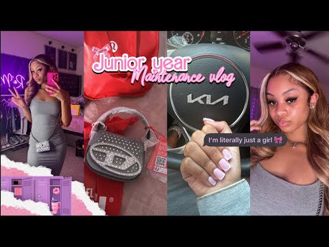 BACK TO SCHOOL MAINTENANCE VLOG 🎀 || ✰Junior year✰ hair, nails, lashes | Ra’Mariah Alexia