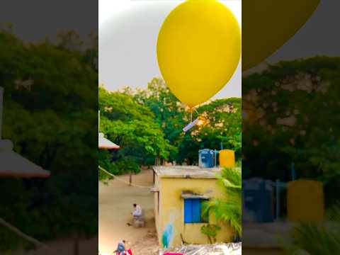 Flying Air Balloon 🎈 With Phone Number 🤩 #shorts #experiements #new #shortsfeed #science #reels