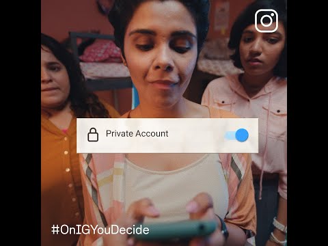 On Instagram, You Decide | Private Profile