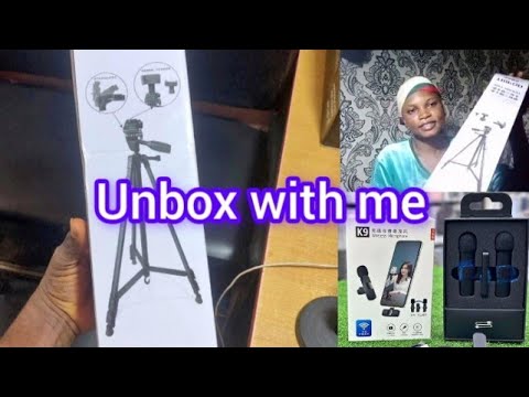 Unbox with me. what i bought from the market.