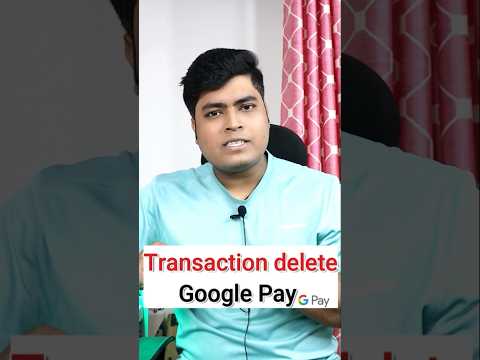 Google pay transaction delete kaise kare #shorts