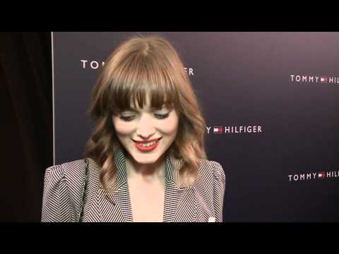 Bella Heathcote ("Neighbors") at Tommy Hilfiger Fashion Show