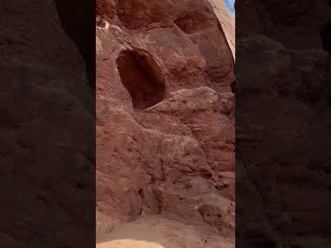 Turret Arch. Hiking to and Looking back through. What an awesome view. Arches National Park #Shorts