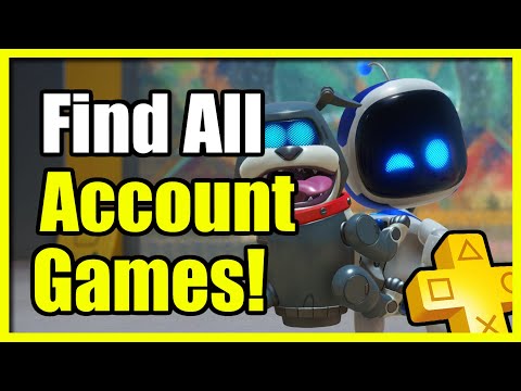 How to Find All Account PS4 & PS5 Games on PS5 Console & Retrieve Game Data from Cloud