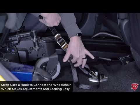 Wheelchair Accessible | Tie Down Securement Straps | Freedom Motors USA