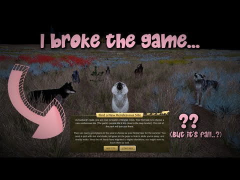 How to Court a RIVAL PACK Leader! | • WolfQuest Saga • Tutorial • |