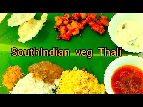 SouthIndian Thali||pure vegetarian Thali||Andhra Meals||పిల్లల కోసం వెజ్ డీషెస్ ||pure veg ||