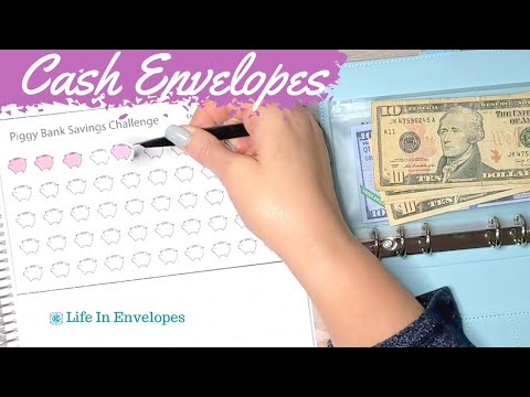 Cash Envelope Stuffing / Sinking Funds / Savings Challenges / Low Income