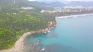 【和歌山県 新宮市】御手洗海岸と王子ヶ浜【ドローン DJI Mavic Pro】