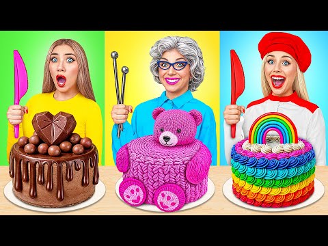 Me vs Grandma Cooking Challenge | Kitchen Gadgets and Parenting Hacks by Multi DO Smile