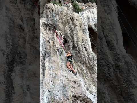 Rock climbing in Krabi - a must do activity in Thailand!