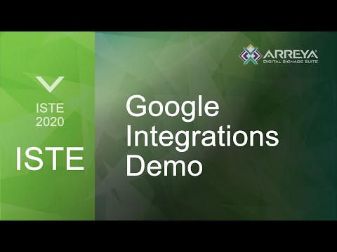 Google Integrations Demo