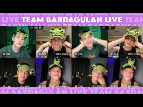 VRIXIAN, BENEDICT CUA, NIKO BADAYOS & LUKE CONDE | TEAM BARDAGULAN LIVE