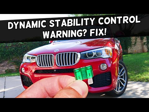 Why Dynamic Stability Control Warning BMW X3 X4 2010 2011 2012 2013 2014 2015 2016 2017 2018