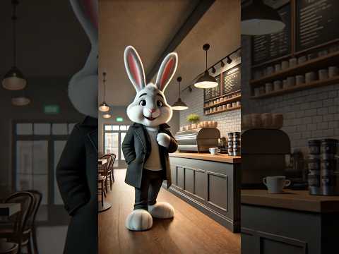 Bunny's Daily Song: Coffee Crisis – A Morning Saved! (version 1) #cute #song #3d