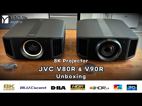 JVC V80R & V90R (NZ8 & NZ9) 8K Projector Unboxing