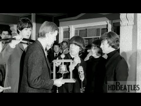 The Beatles - Win Caroline Award [Film Studios, Twickenham, United Kingdom]