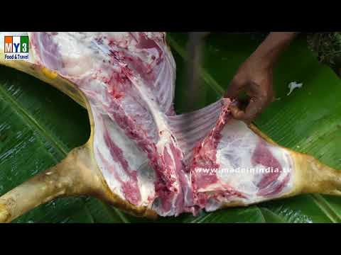 Cutting of Lamb all Parts | Pottelu Cutting | FOOD & TRAVEL TV