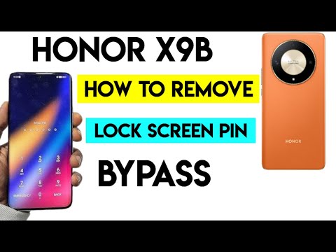 Honor X9b - How to Remove PIN Lock (Bypass Security) #honorx9b