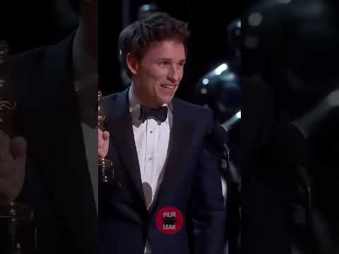 Eddie Redmayne's Uncontrollable Excitement | #shorts