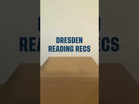 What’s everyone reading right now? Here are reading recommendations from Dresden.