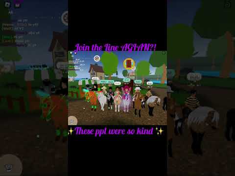 Join the Line Part 9!! #roblox #wildhorseislands