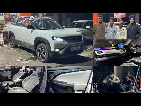 Mumbai से Brezza आई Sexy Range Rover बन ने -  New Brezza Modified 2023 | New Brezza Lxi Modification