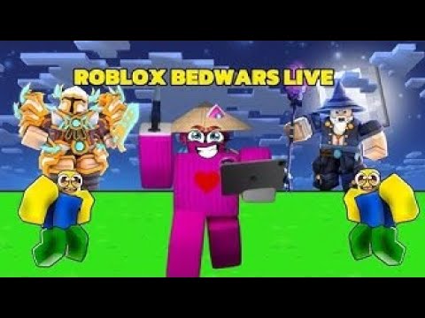 Roblox Bedwars Live Stream And Rivals!