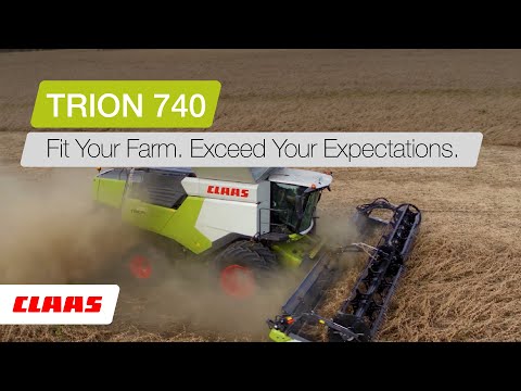 CLAAS TRION 740 | Fit Your Farm. Exceed Your Expectations.