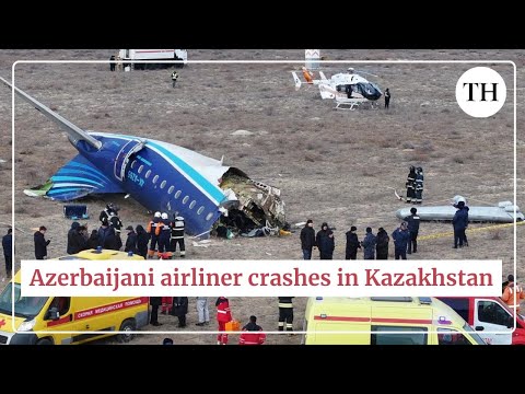 Azerbaijani airliner with 67 people onboard crashes in Kazakhstan