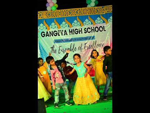 UKG students dance performance at gangeya high school chilvakodur #dancevideo #school #2024