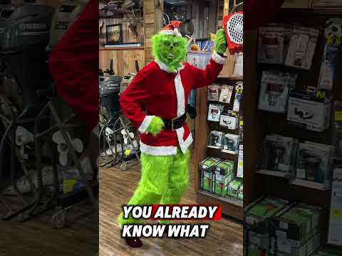 🎄Unleash your inner Grinch! #grinch #christmas #fishing #boat #futrellmarine