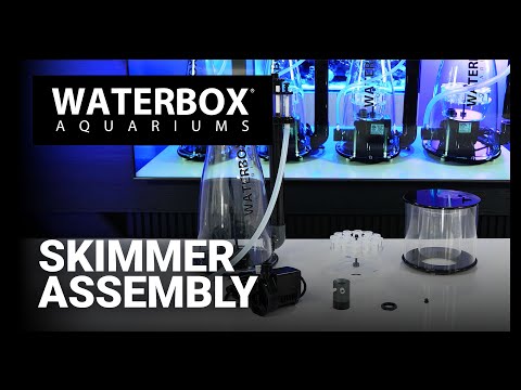 How to assemble your Waterbox Aquariums protein skimmer.