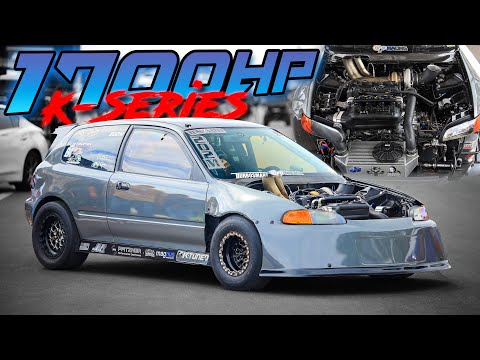 1700HP Honda Civic | The FASTEST AWD K-Series! (AWD Hondas Takeover FL2K)