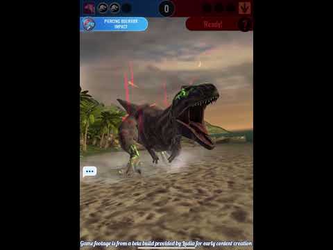 New Omega SAUROPHAGANAX Terrorizes Nublar Shores!