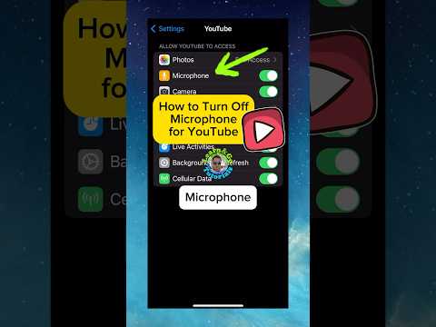 How to Turn Off Microphone Access for YouTube